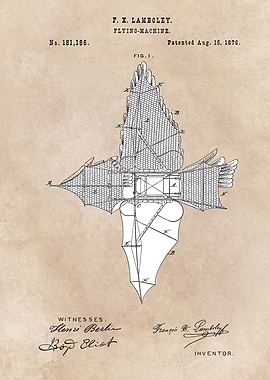 patent Lamboley Flying mac