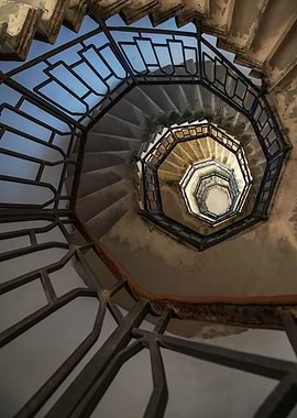 Pretty spiral staircase