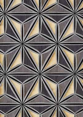 Grey Triangle Pattern