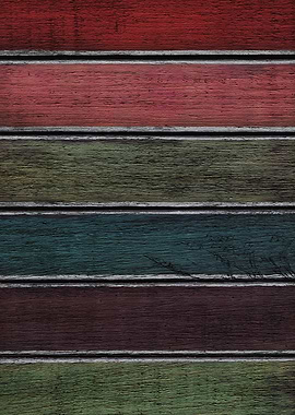 Rainbow Planks Silver
