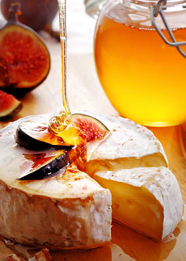 Brie Cheese with Figs