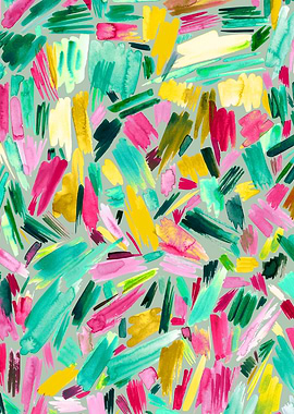 Cute Green Scrabbles