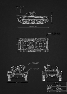 A27M Cromwell Blueprint