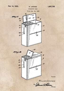 patent Lewnes Cigarette ca