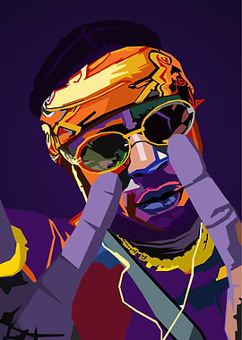 2 Chainz WPAP Pop Art
