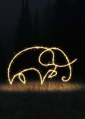 sparkling elephant