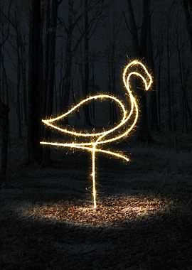 sparkling flamingo