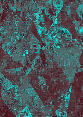 geometric triangle pattern