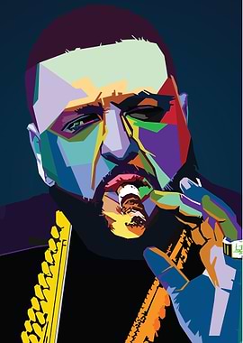 DJ Khaled WPAP Pop Art