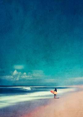 summer days going surfing