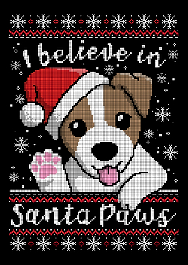 I believe in santa paws