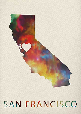 San Francisco Watercolor