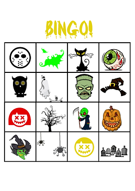 Halloween Special Bingo