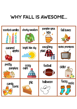 Fall is awesome