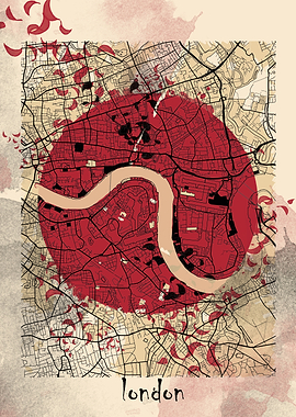 london map japanese