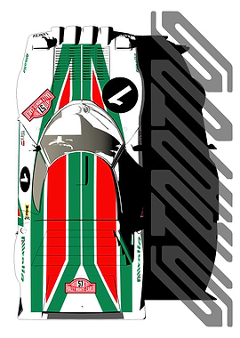 Lancia Stratos Top Profile
