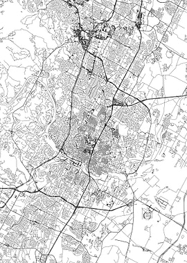 Austin White Map