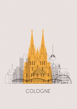 Cologne Skyline