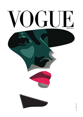 No008 VOGUE Cover May 1945