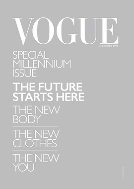 No005 VOGUE Cover DEC 1999