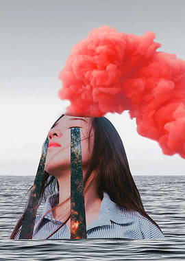BRAIN SMOKE COLLAGE