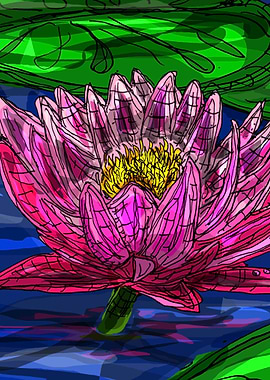Pink Lotus Flower