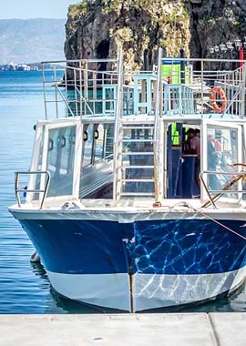 Houcima beach in summer