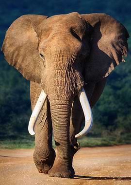 Elephant approaching