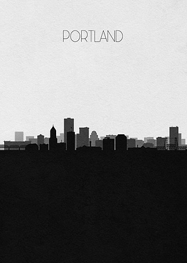 Portland Skyline, Oregon