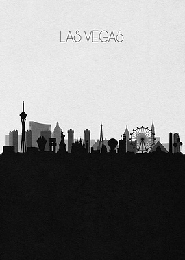 Las Vegas Skyline, Nevada