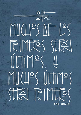 Mt 2016 Los primeros seran