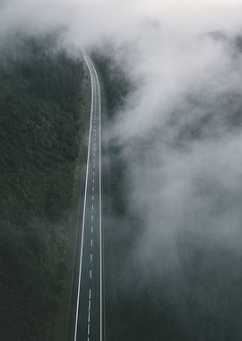 Foggy Road
