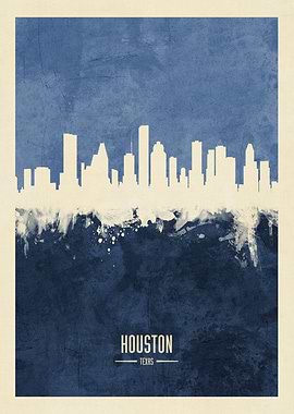 Houston Texas Skyline