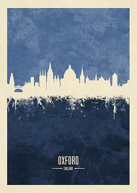 Oxford England Skyline