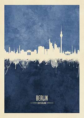 Berlin Germany Skyline