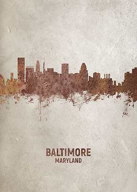 Baltimore Rust Skyline