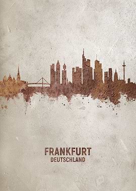 Frankfurt Rust Skyline