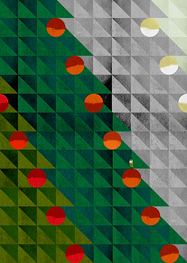 Christmas tree forest