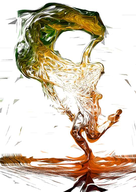 Dancing Girl Illustration