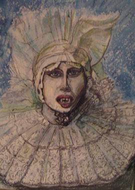 Lucy Dracula flooper lady