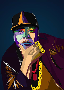 LL Cool J WPAP Pop Art