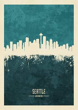 Seattle Washington Skyline