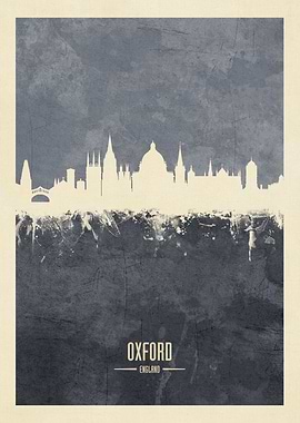 Oxford England Skyline