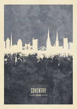 Coventry England Skyline