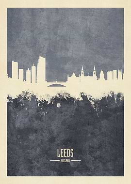 Leeds England Skyline