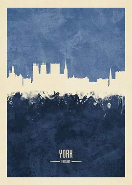 York England Skyline