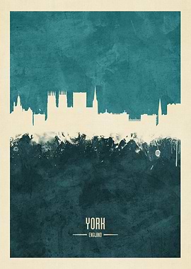 York England Skyline