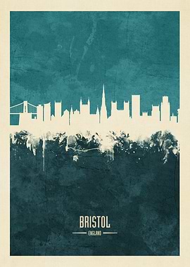 Bristol England Skyline