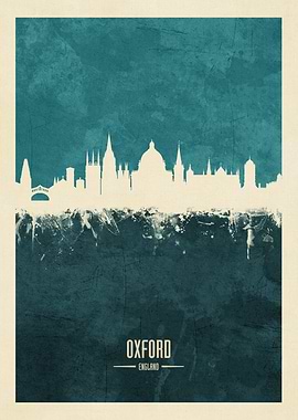 Oxford England Skyline
