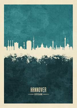 Hannover Germany Skyline